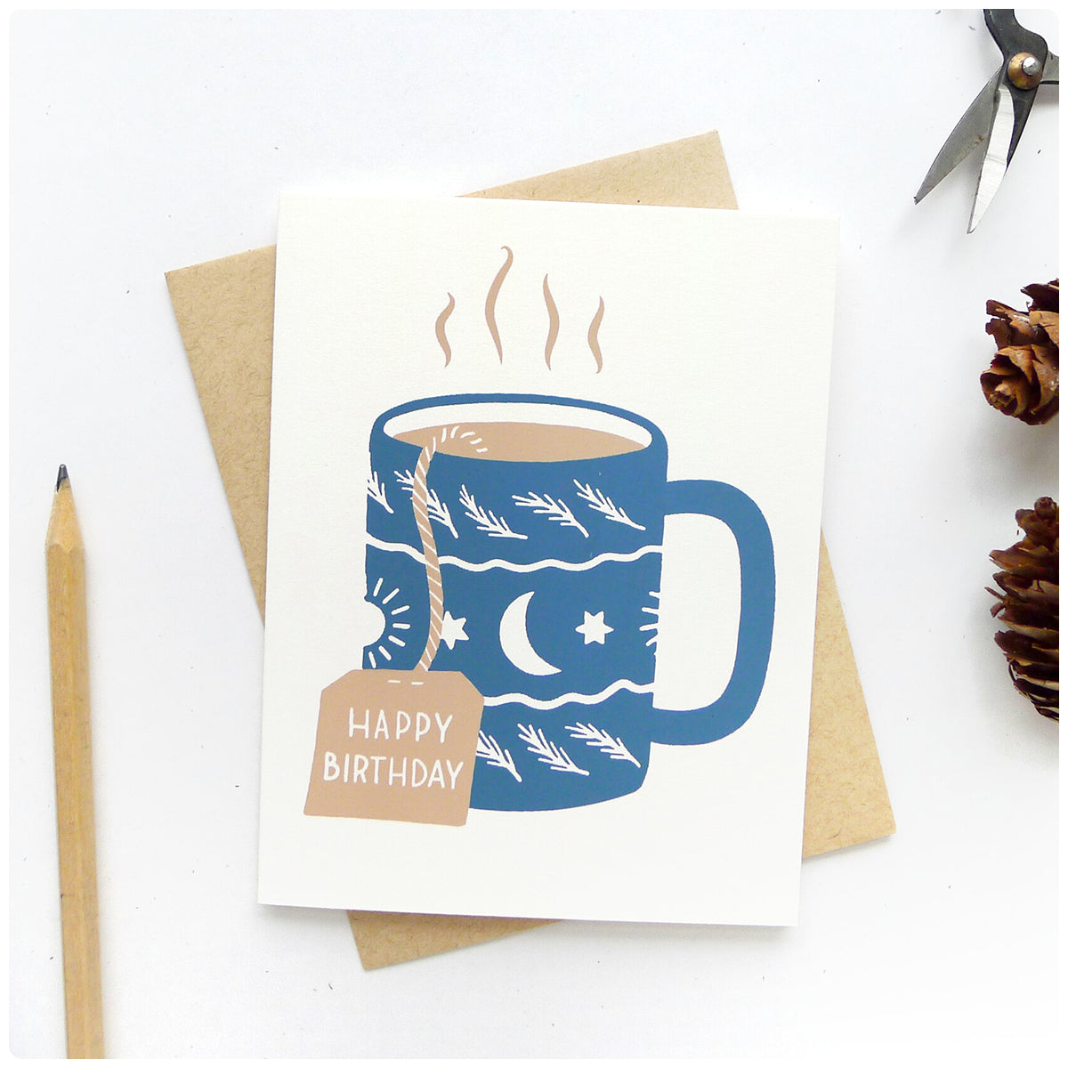 Tea Birthday Card