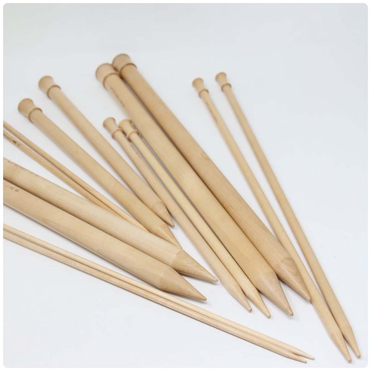 Birch 10” Straight Needles