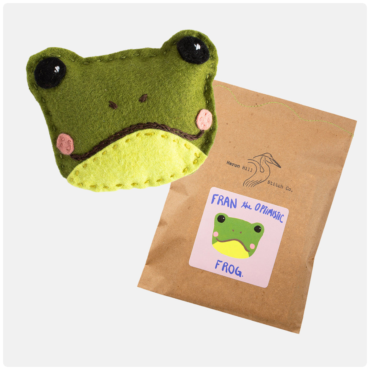 Fran the Optimistic Frog Craft Kit