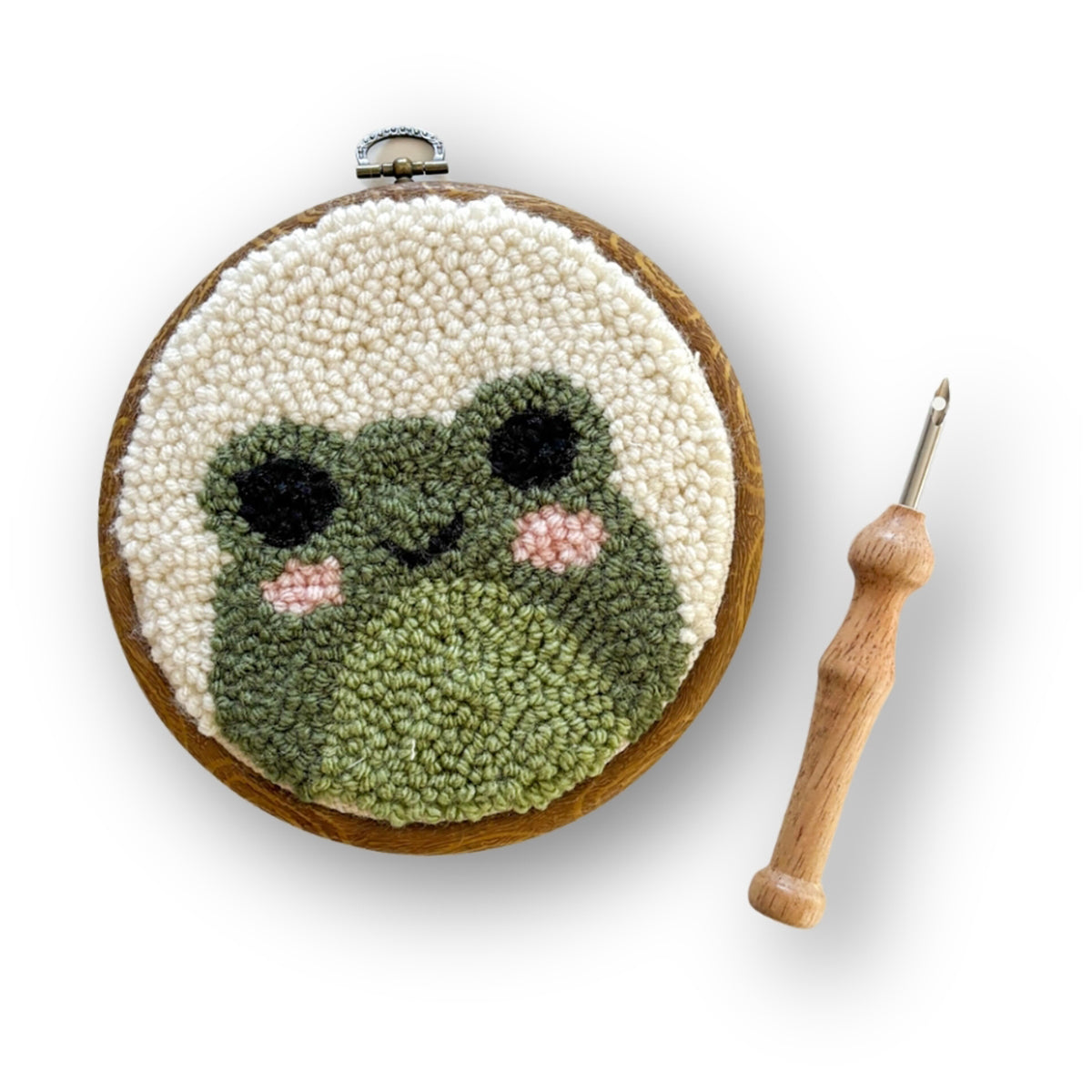 Frog Punch Needle Kit