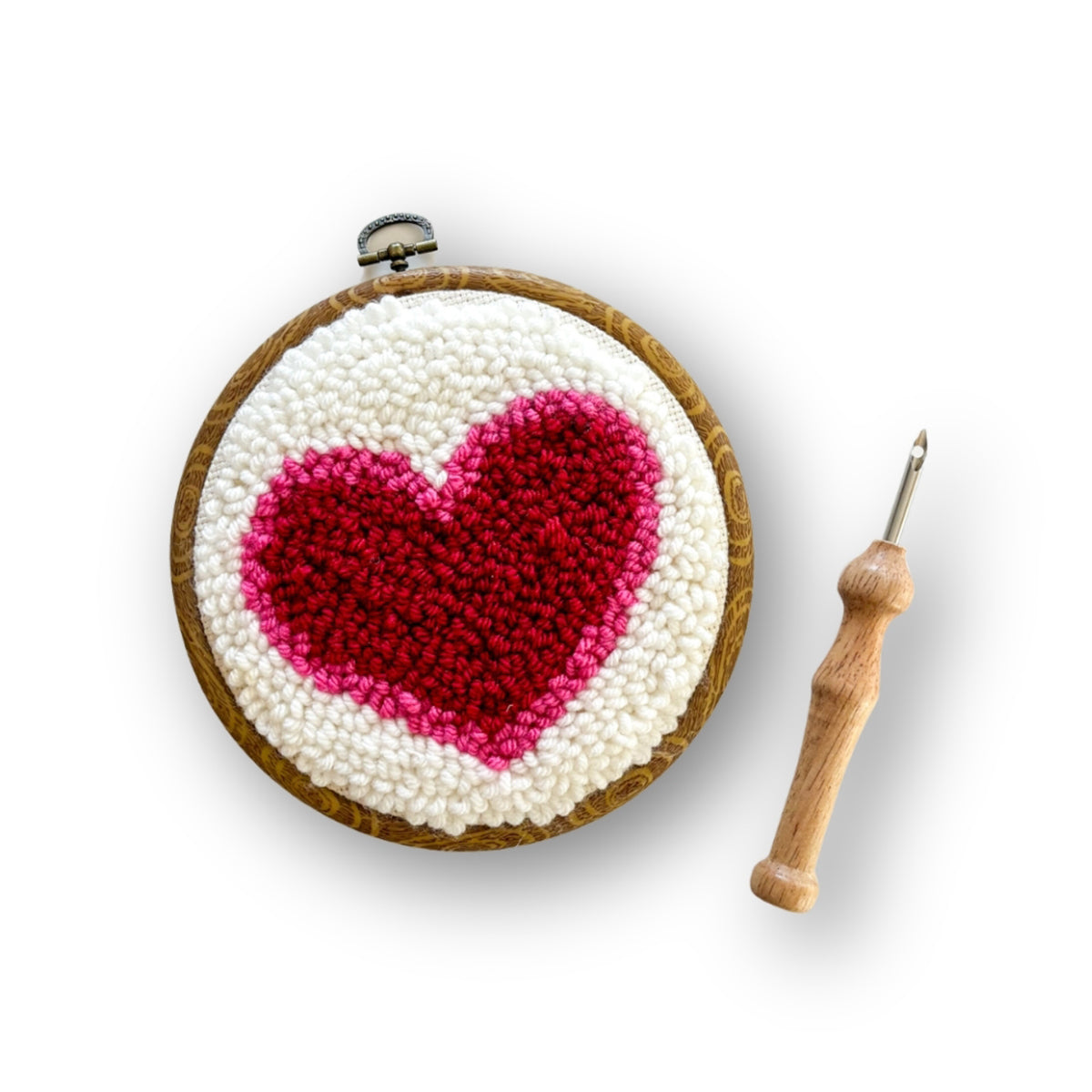 Heart Punch Needle Kit