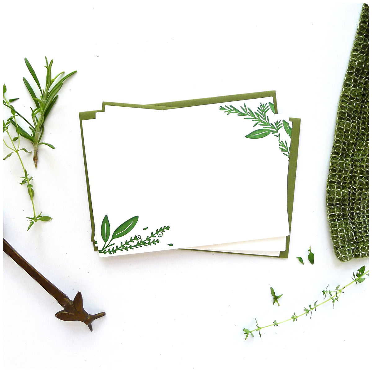 Herb Notecard Set