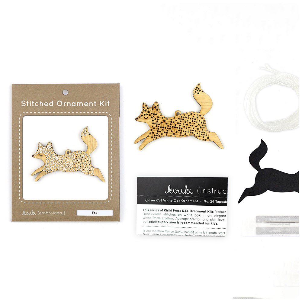 Oak Stitched Ornament Kits