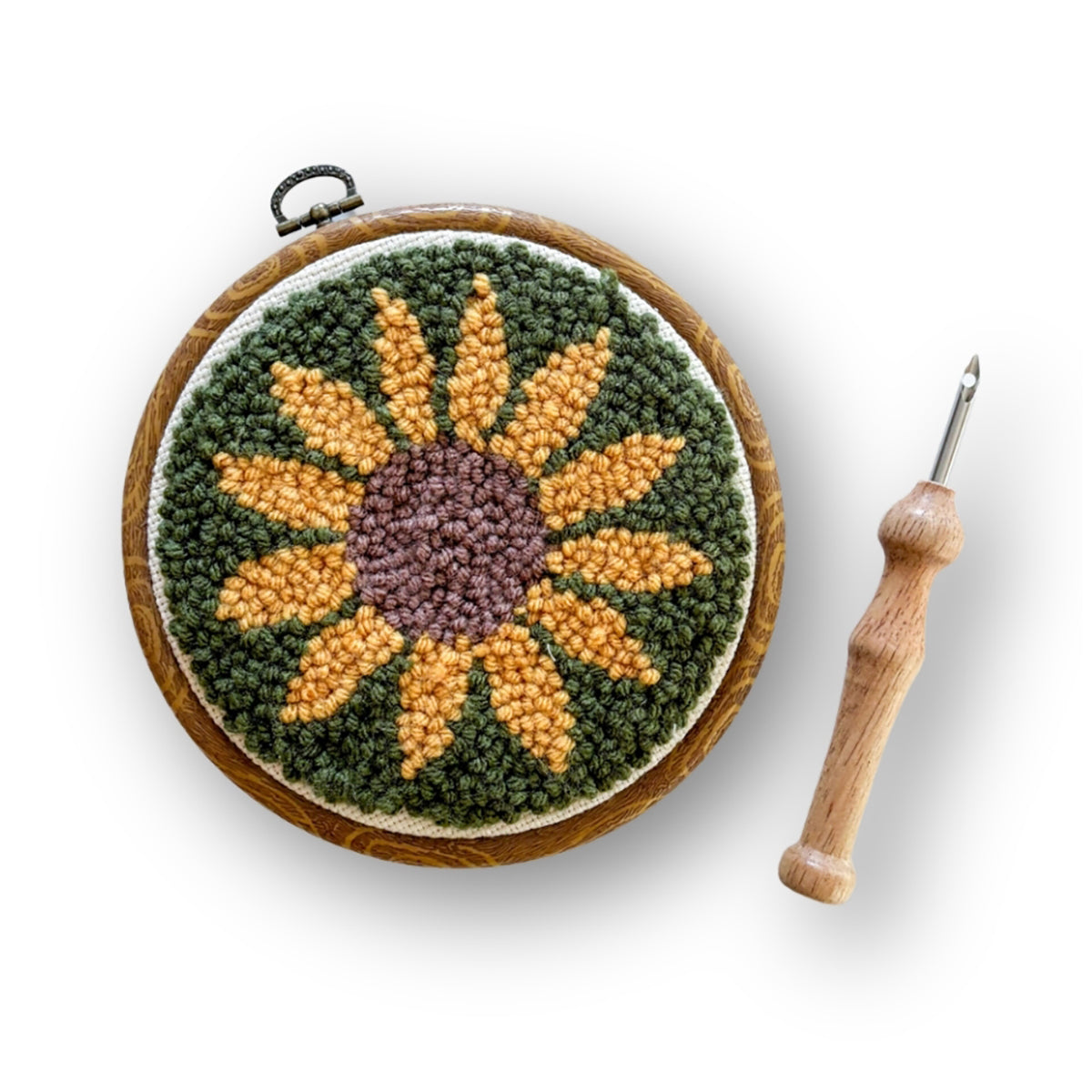 Sunflower Punch Needle Kit